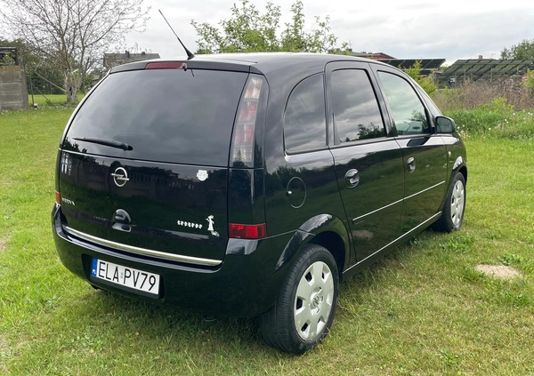 Opel Meriva cena 11800 przebieg: 192385, rok produkcji 2007 z Łask małe 46